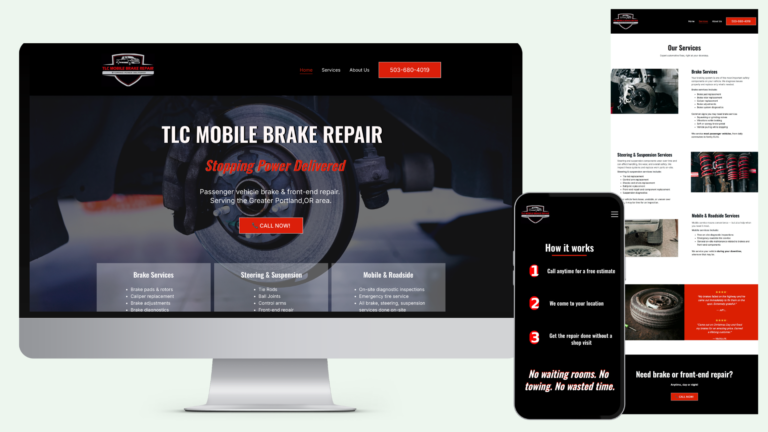 TLC Brake Repair Portfolio